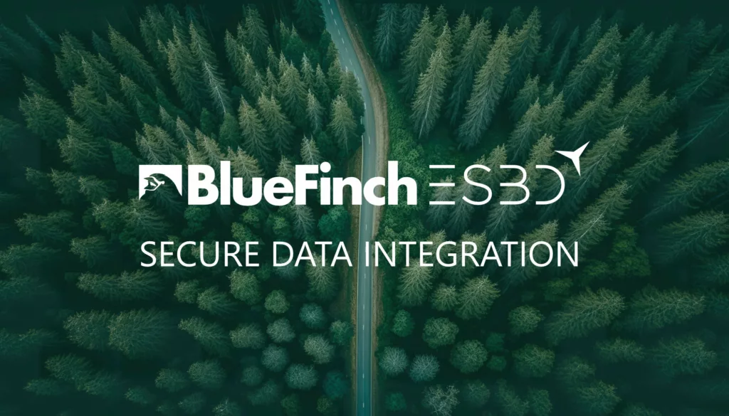 Bluefinch-esbd - bluefinch esbd secure data integration road car forest top view