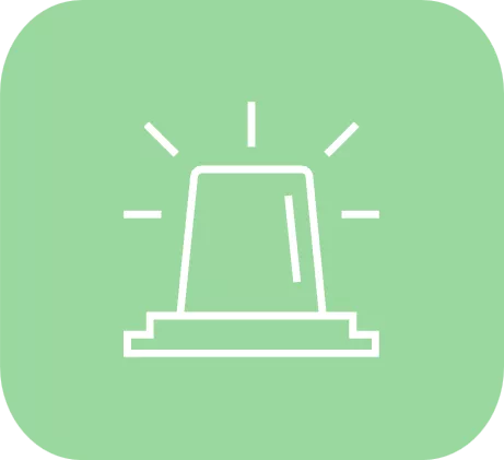 Data Loss Prevention - Emergency icon Bluefinch-esbd - Emergency icon
