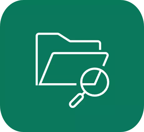 Data Loss Prevention - Inspecting icon Bluefinch-esbd - Inspecting icon